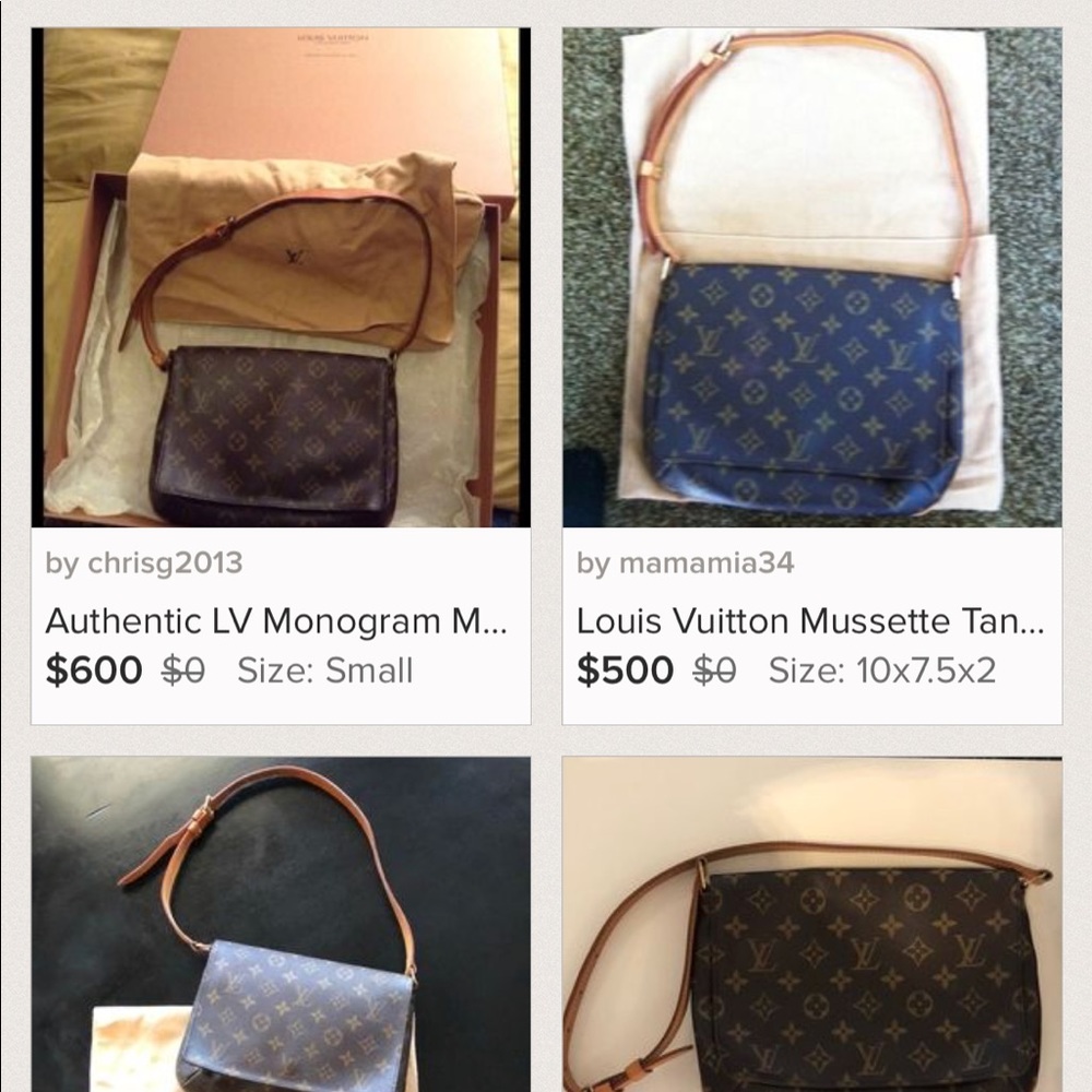 💯 Authentic LV Musette Tango - Picture 8 of 12